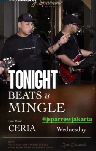 J.SPARROW JAKARTA - BEATS AND MINGLE