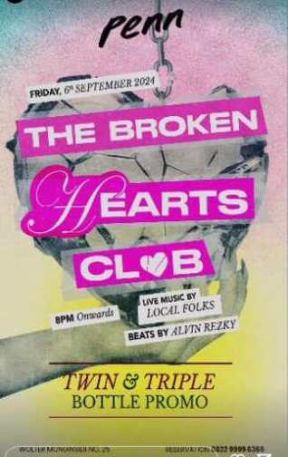 PENN KEBAYORAN BARU - THE BROKEN HEART CLUB