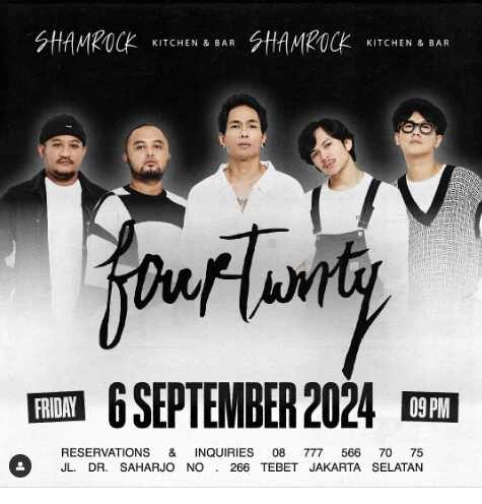 SHAMROCK JAKARTA - FOUR TWNTY