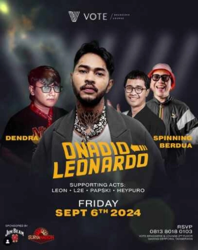 VOTE BAR JAKARTA - ONADIO LEONARDO