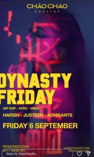 CHAO CHAO JAKARTA - DYNASTY FRIDAY