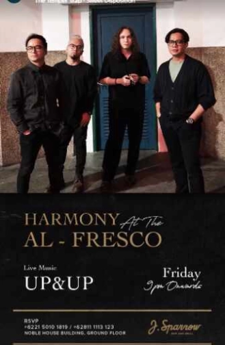 J.SPARROW JAKARTA - HARMONY at the AL-FRESCO