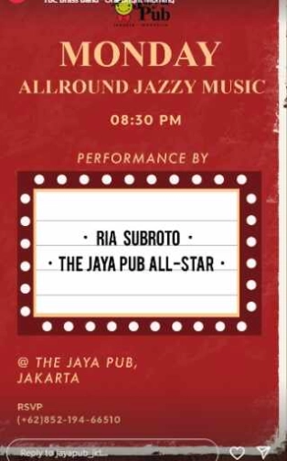 JAYA PUB JAKARTA - MONDAY