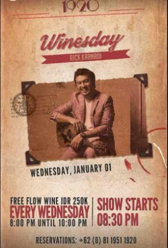 1920 LOUNGE KEMANG JAKARTA - WINESDAY