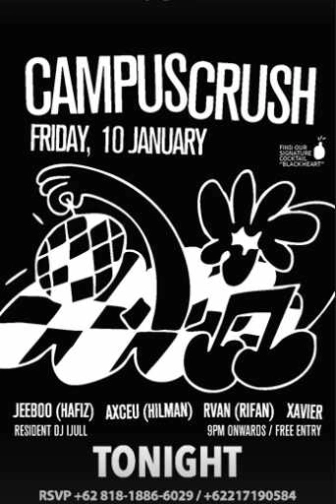 BOF KEMANG JAKARTA - CAMPUS CRUSH