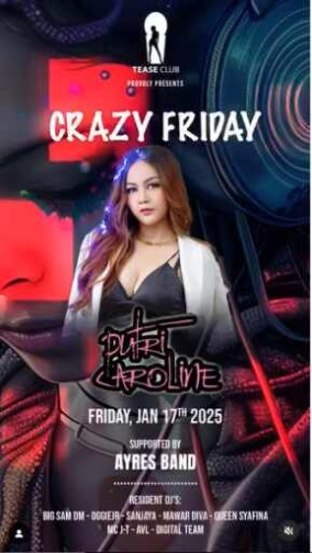 EMPORIUM TEASE CLUB JAKARTA - CRAZY FRIDAY