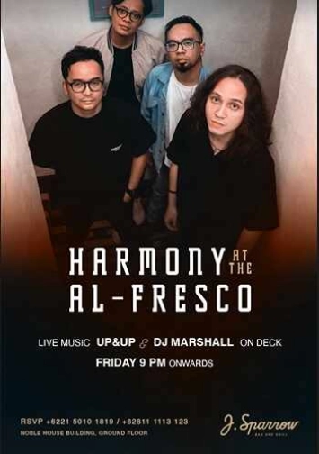 J SPARROW KUNINGAN JAKARTA - HARMONY AT THE AL FRESCO