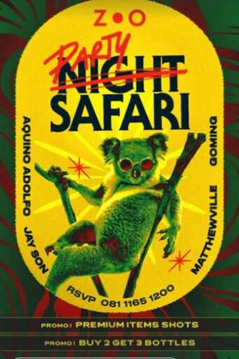 ZOO SCBD JAKARTA - NIGHT SAFARI PARTY