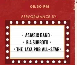 JAYA PUB MENTENG JAKARTA  SATURDAY NITE FEVER