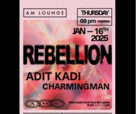 AM LOUNGE SCBD JAKARTA  THURSDAY ROUTINE REBELLION