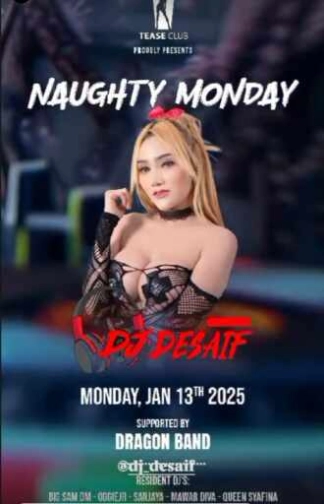 EMPORIUM TEASE CLUB JAKARTA - NAUGHTY MONDAY