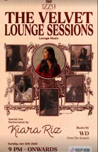 IZZY SOCIAL CLUB GUNAWARMAN JAKARTA - THE VELVET LOUNGE SESSIONS