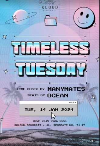 KLOUD SKY DINING & LOUNGE SENOPATI JAKARTA - TIMELESS TUESDAY