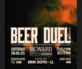 BEBOP JAKARTA  BEER DUEL