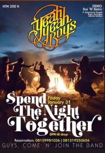 DEMO BAR & BISTRO SETIABUDI JAKARTA - SPEND THE NIGHT TOGETHER