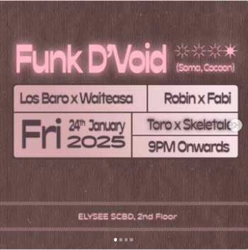 AM LOUNGE SCBD JAKARTA - FUNK D