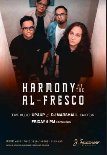 J SPARROW KUNINGAN JAKARTA - HARMONY AT THE AL - FRESCO 