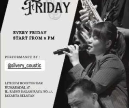 LITHIUM ROOFTOP JAKARTA - JAZZ & CHILL FRIDAY