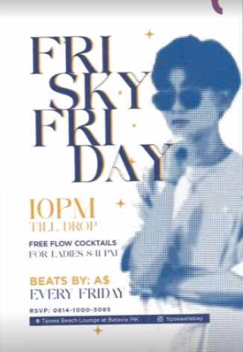 TIPSEA BEACH LOUNGE JAKARTA - FRISKY FRIDAY