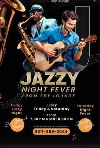 THE ZOETROPE SKY LOUNGE JAKARTA - JAZZY NIGHT FEVER