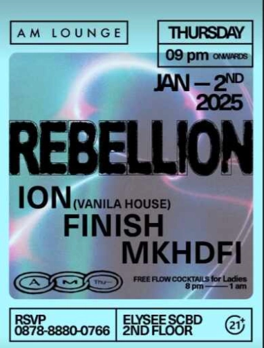 AM LOUNGE SCBD JAKARTA - REBELLION