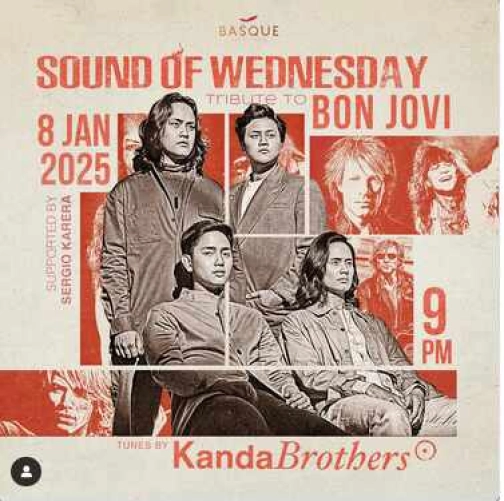 BASQUE KUNINGAN JAKARTA - SOUND OF WEDNESDAY - TRIBUTE TO BON JOVI