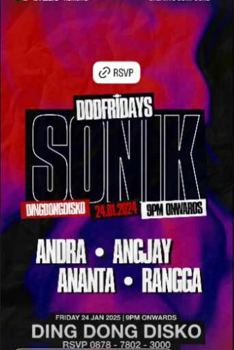 DING DONG DISCO KEMANG JAKARTA - FRIDAY