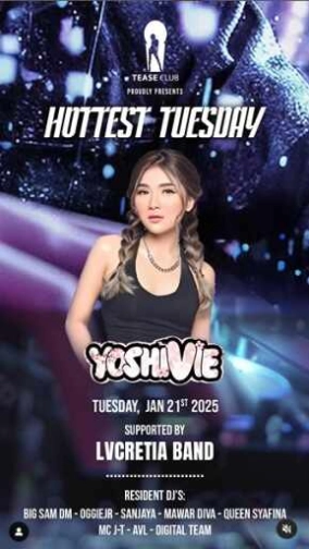 EMPORIUM TEASE CLUB JAKARTA - HOTTEST TUESDAY