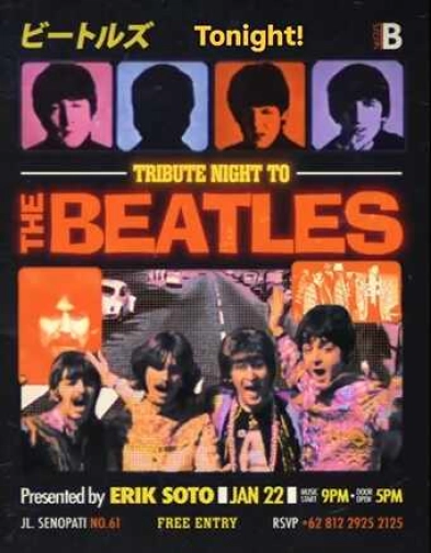 BEBOP JAKARTA - TRIBUTE NIGHT TO THE BEATLES