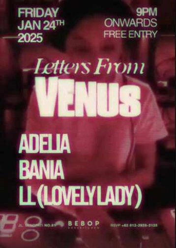 BEBOP JAKARTA - LETTERS FROM VENUS