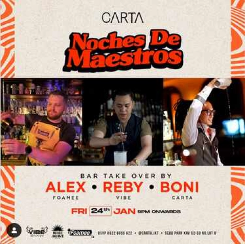 CARTA SCBD JAKARTA - NOCHES DE MAESTROS