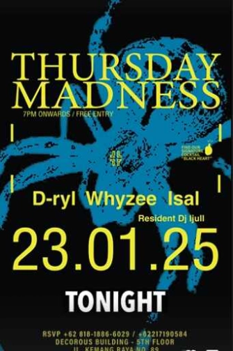 BOF KEMANG JAKARTA - THURSDAY MADNESS