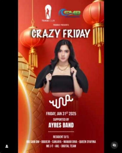 EMPORIUM TEASE CLUB JAKARTA - CRAZY FRIDAY