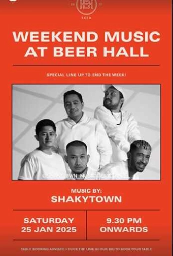 BEER HALL SCBD JAKARTA - SATURDAY