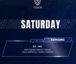 GOLDEN TIGER KEMANG JAKARTA  SATURDAY