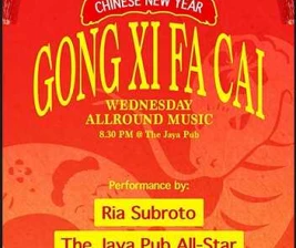 JAYA PUB MENTENG JAKARTA  CHINESE NEW YEAR