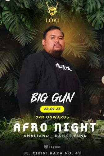 LOKI CIKINI JAKARTA - AFRO NIGHT