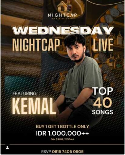 NIGHTCAP PURI JAKARTA - WEDNESDAY