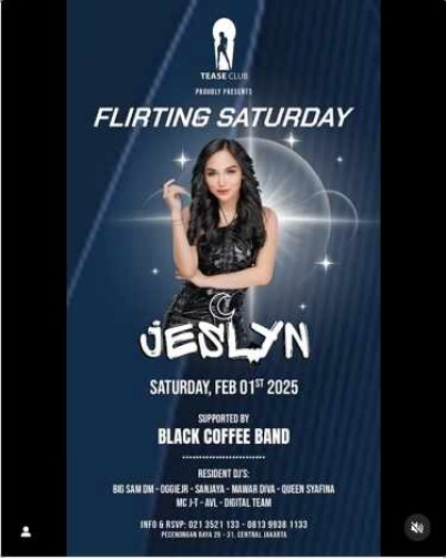 EMPORIUM TEASE CLUB JAKARTA - FLIRTING SATURDAY