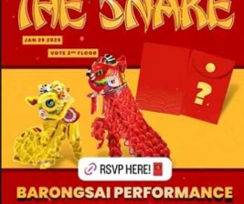 VOTE BAR GADING SERPONG  YEAR OF THE SNAKE