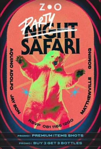 ZOO SCBD JAKARTA - PARTY NIGHT SAFARI