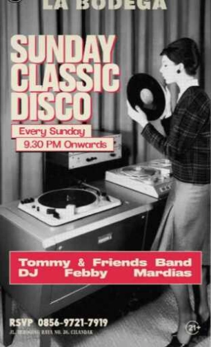 JAYA PUB MENTENG JAKARTA - SUNDAY CLASSIC DISCO