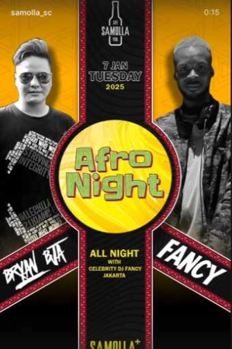 SAMOLA CAFE SUNTER JAKARTA - AFRO NIGHT