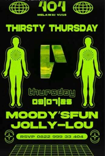 404 BOTTLE EATERY JAKARTA - THIRSTY THURSDAY