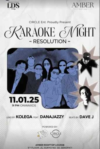 AMBER ROOFTOP LOUNGE JAKARTA - KARAOKE NIGHT RESOLUTION