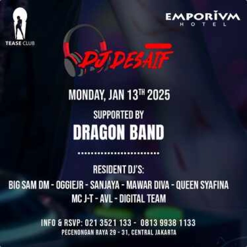 EMPORIUM TEASE CLUB JAKARTA - MONDAY