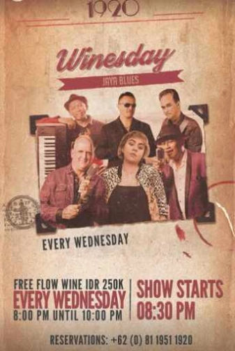 1920 LOUNGE KEMANG JAKARTA - WINESDAY