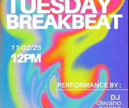 ANAK KEMANG CAFE JAKARTA  TUESDAY BREAKBEAT