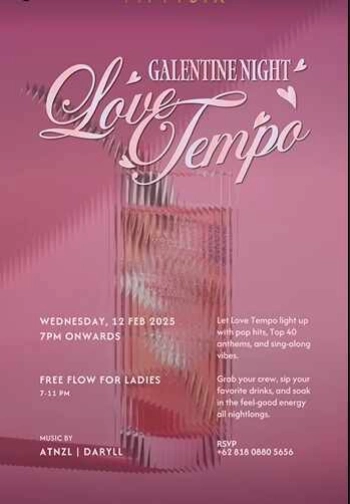 FIFTYSIX JAKARTA - GALENTINE NIGHT LOVE TEMPO