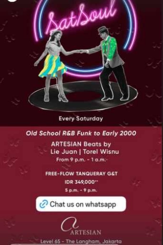 ARTESIAN SCBD JAKARTA - SATSOUL